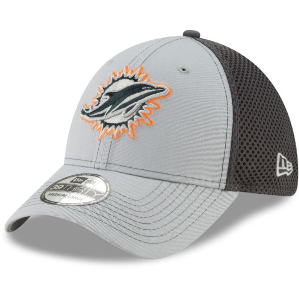 New Era 39Thirty Stretch Mesh Cap - Miami Dolphins