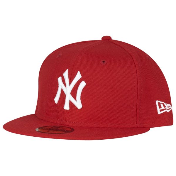 New Era Casquette - BASIC New York Yankees rouge / blanc