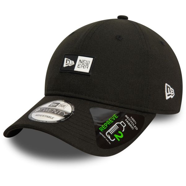 New Era 9Twenty Strapback Cap - SILICON PATCH schwarz