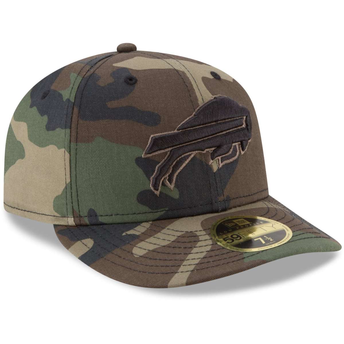 New Era 59Fifty LOW PROFILE Cap - Buffalo Bills wood camo | Fitted ...