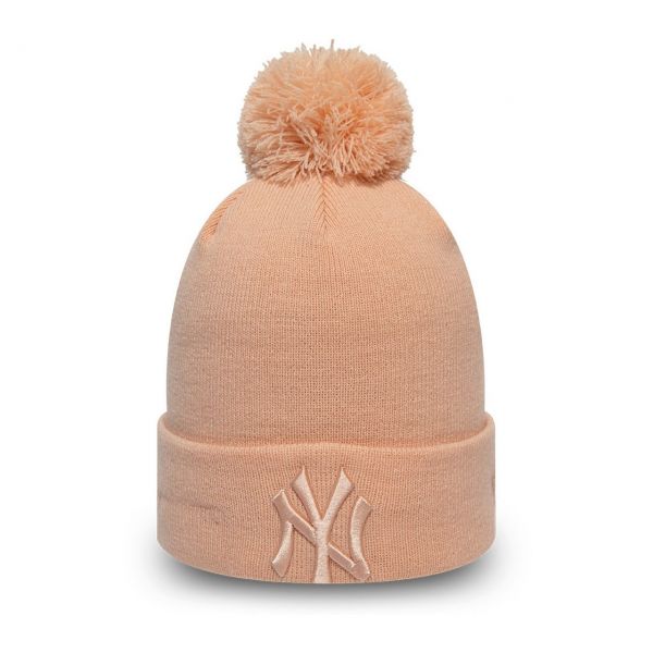 New Era Knit KIDS Winter Beanie - New York Yankees blush