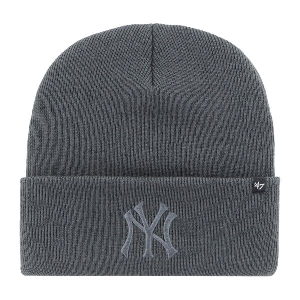 47 Brand Knit Beanie - HAYMAKER New York Yankees charcoal