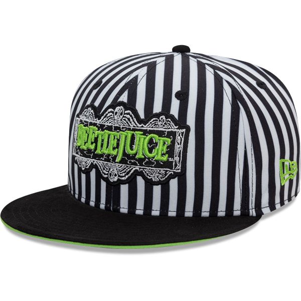 New Era 9Fifty Snapback Cap - STRIPE Beetlejuice