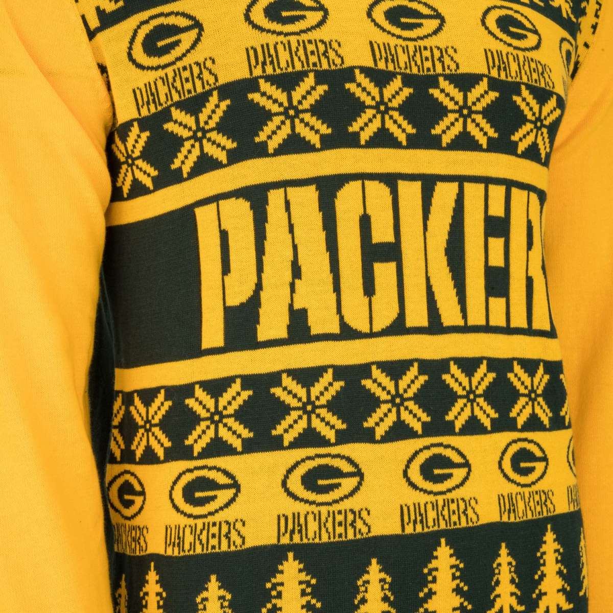 NFL Ugly Sweater XMAS Strick Pullover Green Bay Packers Pullover Bekleidung 59caps