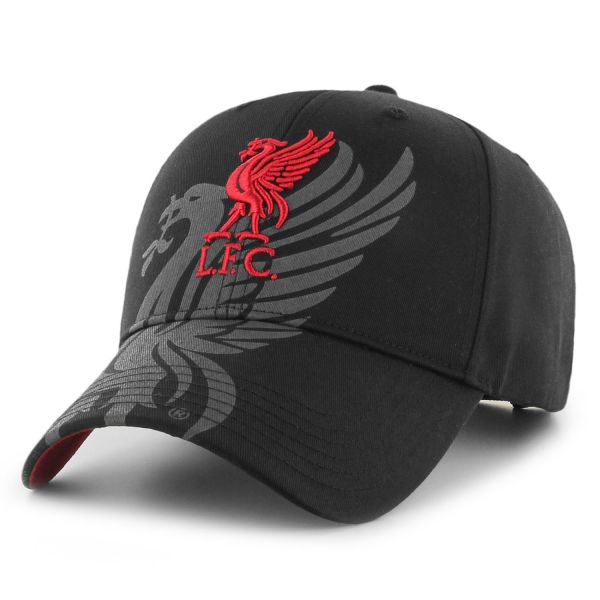 47 Brand MVP Adjustable Cap - LIVERBIRD FC Liverpool noir