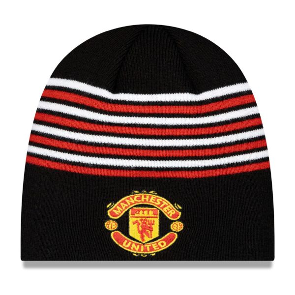 New Era Winter Skull Beanie - STRIPE Manchester United