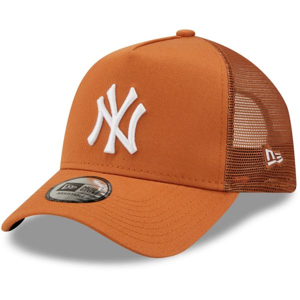 New Era A-Frame Trucker Cap - New York Yankees toffee