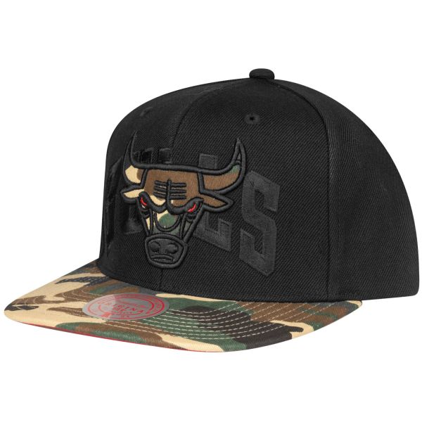 Mitchell & Ness Snapback Cap - WOODLAND Chicago Bulls