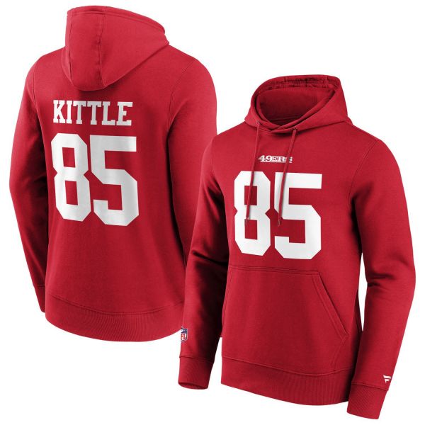 NFL San Francisco 49ers Hoody #85 George Kittle