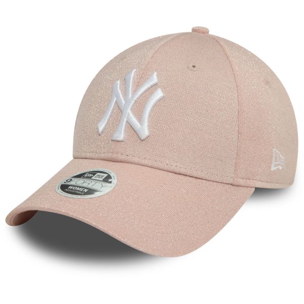 New Era 9Forty Damen Cap - GLITTER New York Yankees rosa