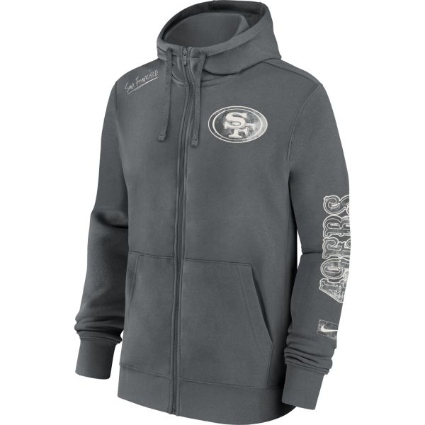 San Francisco 49ers Nike Grafic Fleece Full-Zip Hoody