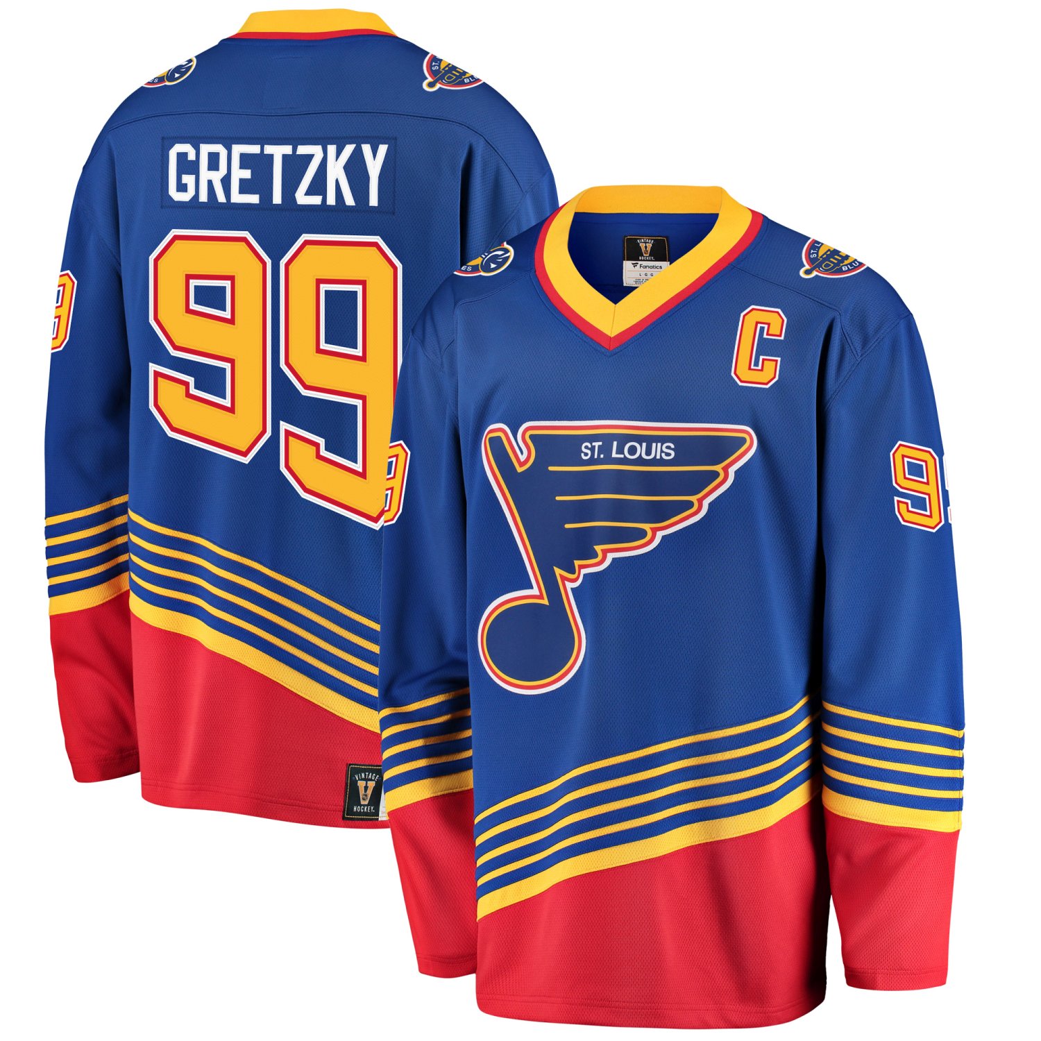 St. Louis Blues Retro Breakaway NHL Jersey #99 Gretzky