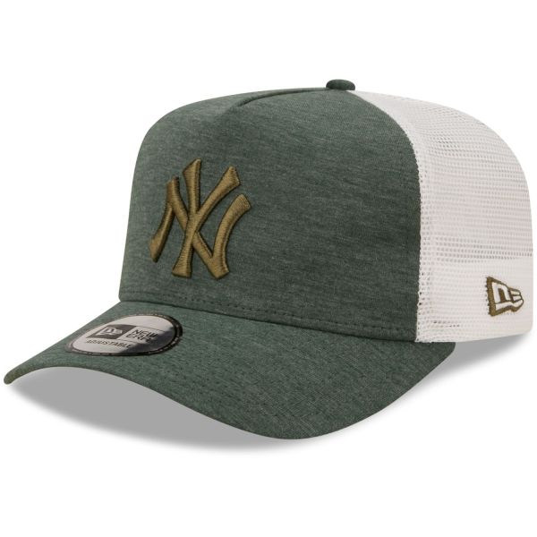 New Era Trucker Cap - JERSEY New York Yankees oliv