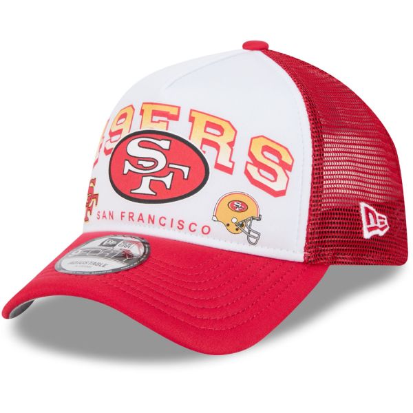 New Era A-Frame Mesh Trucker Cap - RETRO San Francisco 49ers