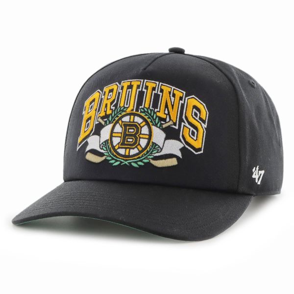 47 Brand Snapback Cap - LAUREL Boston Bruins noir