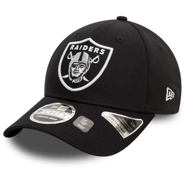 New Era 9Forty Stretch-Snap Cap - Las Vegas Raiders schwarz