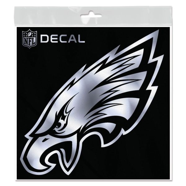 Wincraft Autocollant 15x15cm METALLIC Philadelphia Eagles