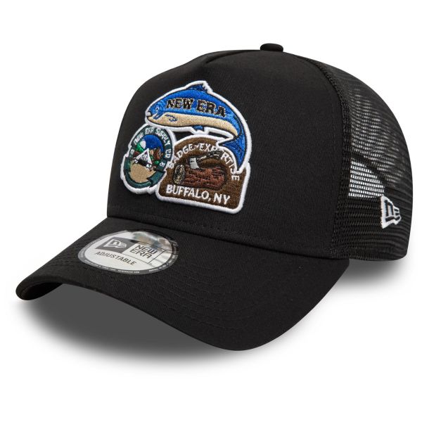 New Era Mesh Trucker Cap - OUTDOOR Patch Fishing