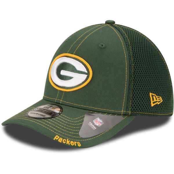 New Era 39Thirty Stretch Mesh Cap - Green Bay Packers