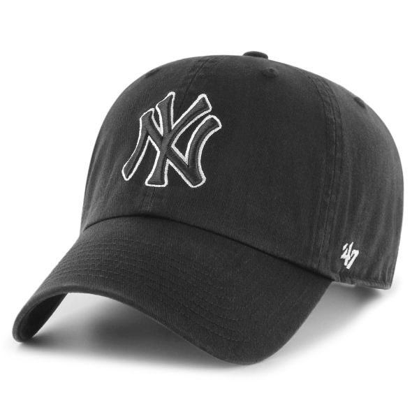 47 Brand Adjustable Cap - CLEAN UP New York Yankees black