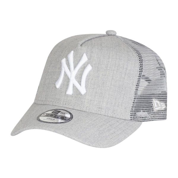 New Era Trucker Enfant Cap - HEATHER NY Yankees gris