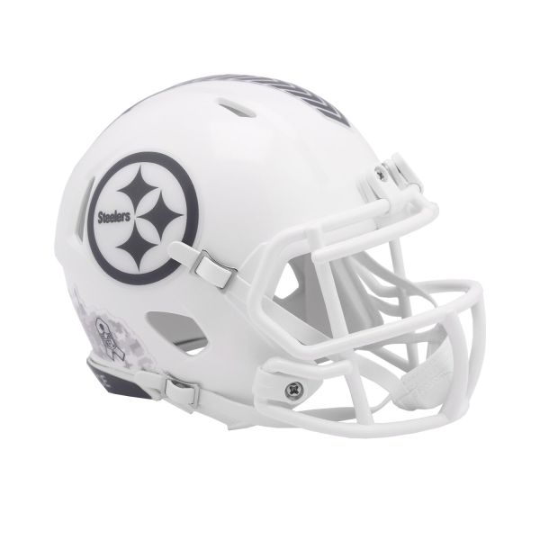 Riddell Speed Mini Football Helm SALUTE Pittsburgh Steelers