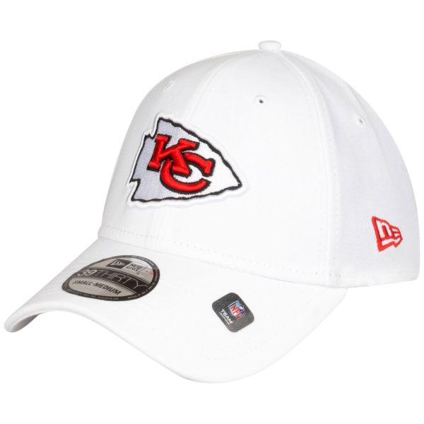 New Era 39Thirty Stretch Cap - NFL Kansas City Chiefs weiß