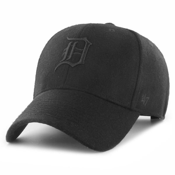 47 Brand Curved Snapback Cap - MELTON Detroit Tigers