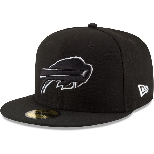 New Era 59Fifty Fitted Cap - BLACK Buffalo Bills