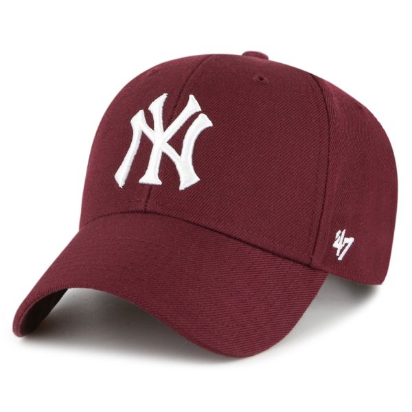 47 Brand Snapback Cap - MVP New York Yankees fonce maroon