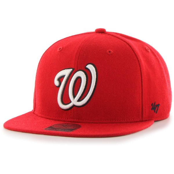 47 Brand Snapback Cap - SURE SHOT Washington Nationals red