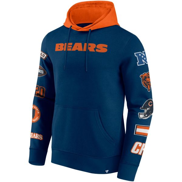 Chicago Bears NFL Sleeve Prints Hoody