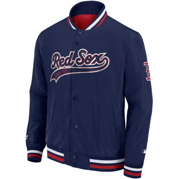 Boston Red Sox MLB SATEEN College Jacket