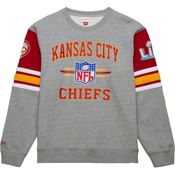 Mitchell & Ness Fleece 4.0 Pullover Kansas City Chiefs