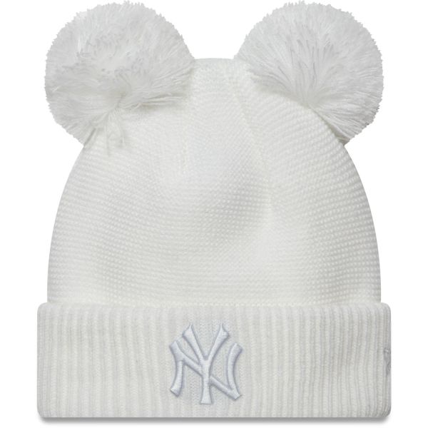 New Era Women's Winter DOUBLE BOBBLE Beanie - NY Yankees