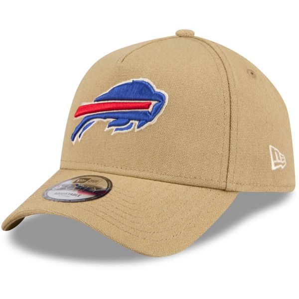 New Era A-Frame Trucker Lin Cap - Buffalo Bills beige