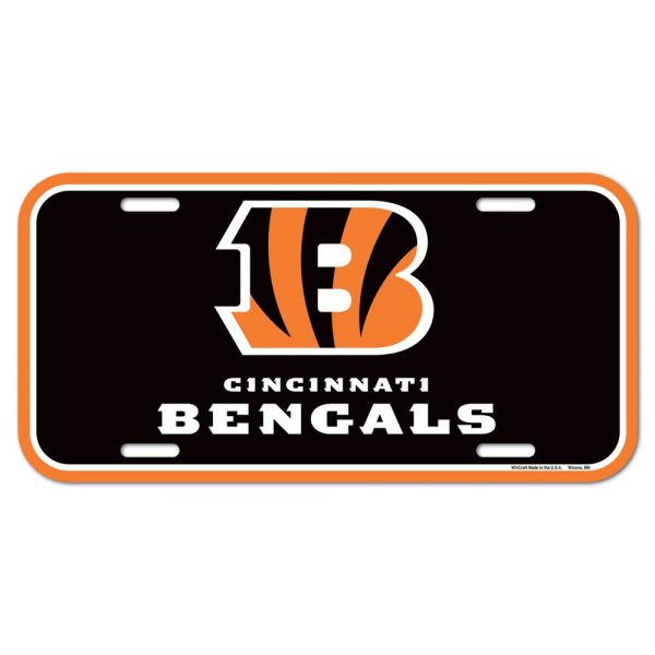 Wincraft Plaque d'immatriculation - Cincinnati Bengals