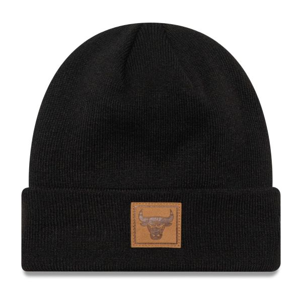 New Era Wintermütze Beanie - PATCH Chicago Bulls schwarz