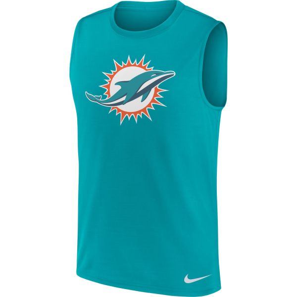 Miami Dolphins Nike Dri-FIT Muscle Tank Shirt