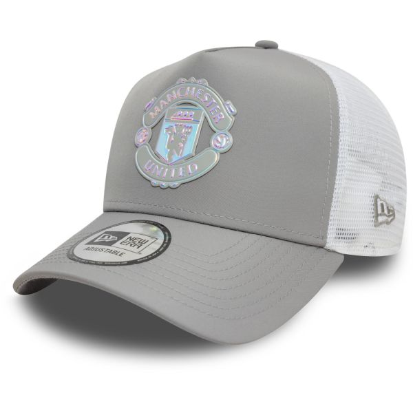 New Era Adjustable Trucker Cap IRIDESCENT Manchester United