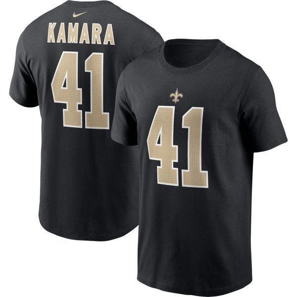 Nike Player Shirt New Orleans Saints #41 Alvin Kamara