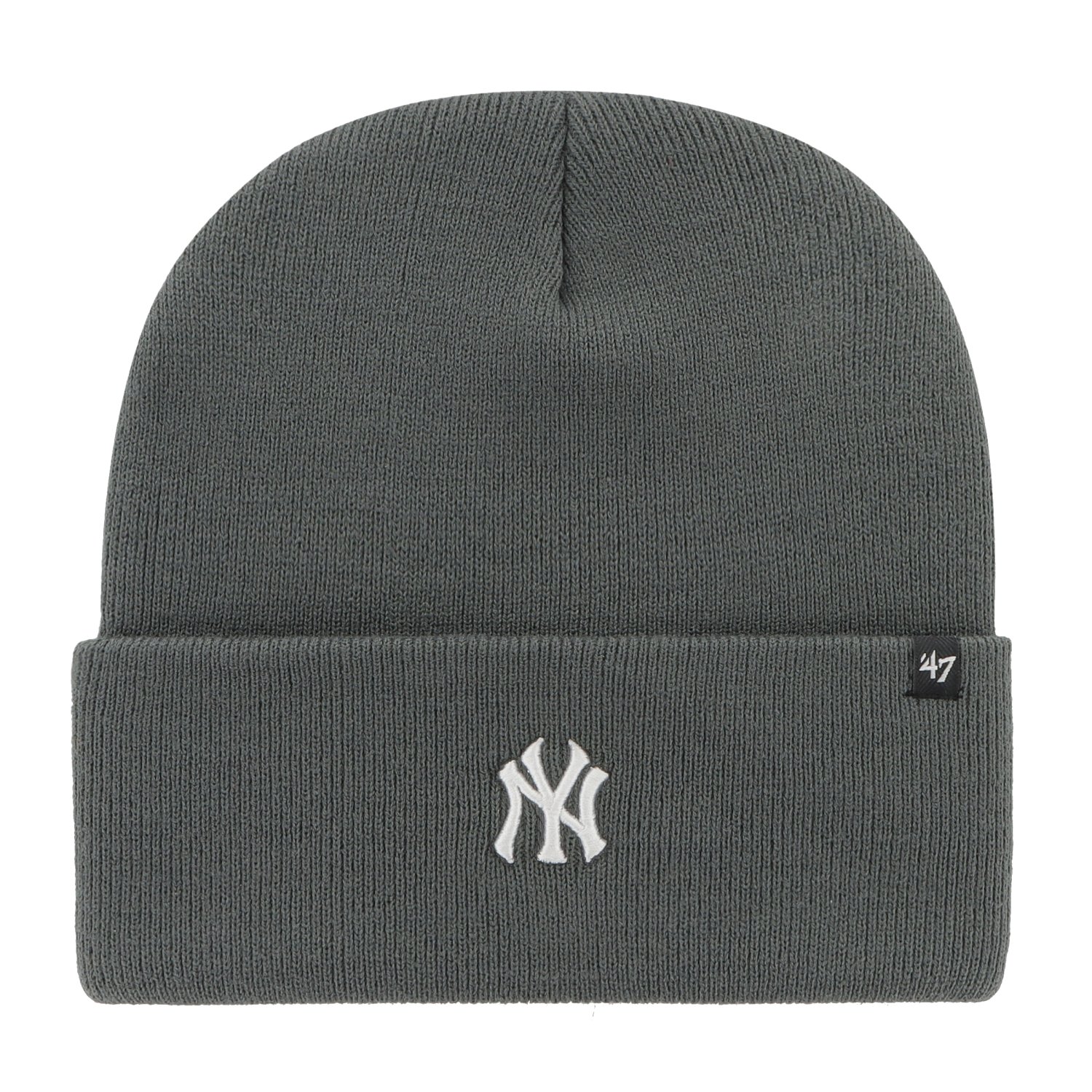 47 Brand Wintermütze - BASE RUNNER New York Yankees charcoal | Herren ...