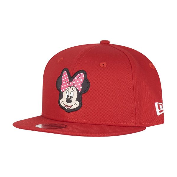 New Era 9Fifty Snapback KIDS Cap - MINNIE MOUSE rouge