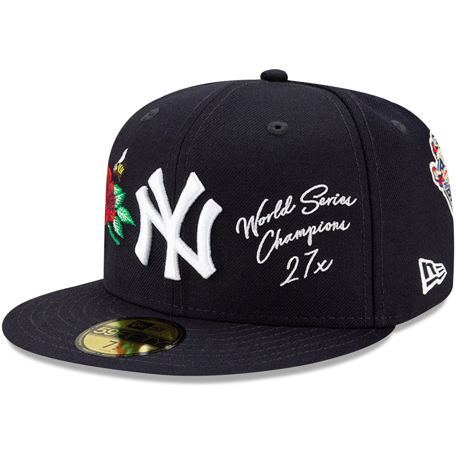 New Era 59Fifty Fitted Cap - MULTI GRAPHIC New York Yankees - 7 1/2 :  : Fashion