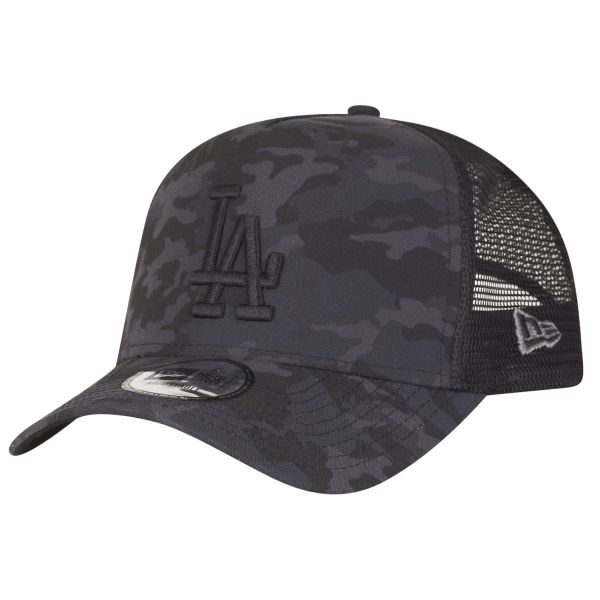 New Era Adjustable Trucker Cap - LA Dodgers dark camo