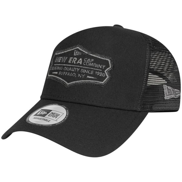 New Era Adjustable A-Frame Trucker Cap - RETRO PATCH