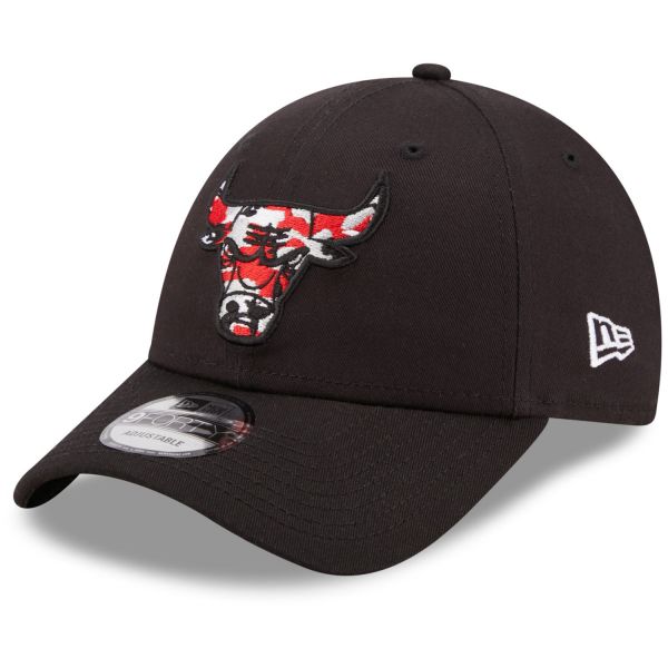 New Era 9Forty Strapback Cap - WILD CAMO Chicago Bulls