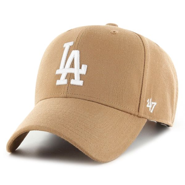 47 Brand Adjustable Cap - MLB Los Angeles Dodgers camel