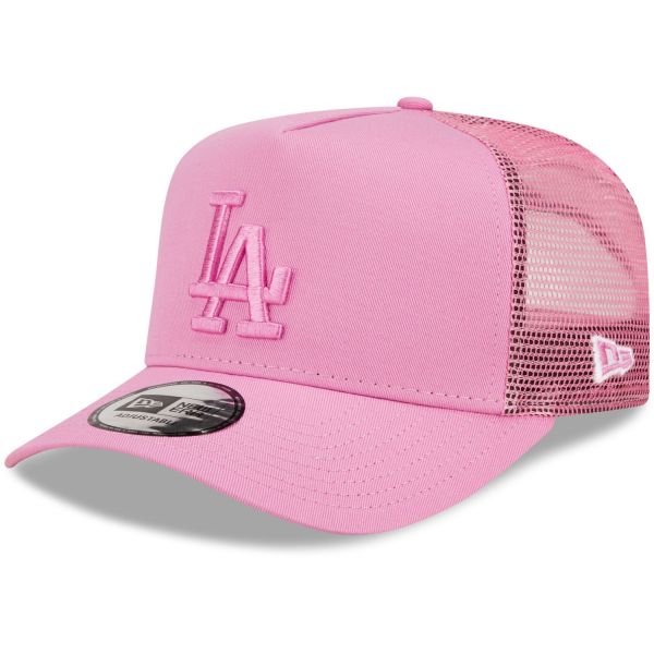 New Era A-Frame Trucker Cap - TONAL Los Angeles Dodgers pink