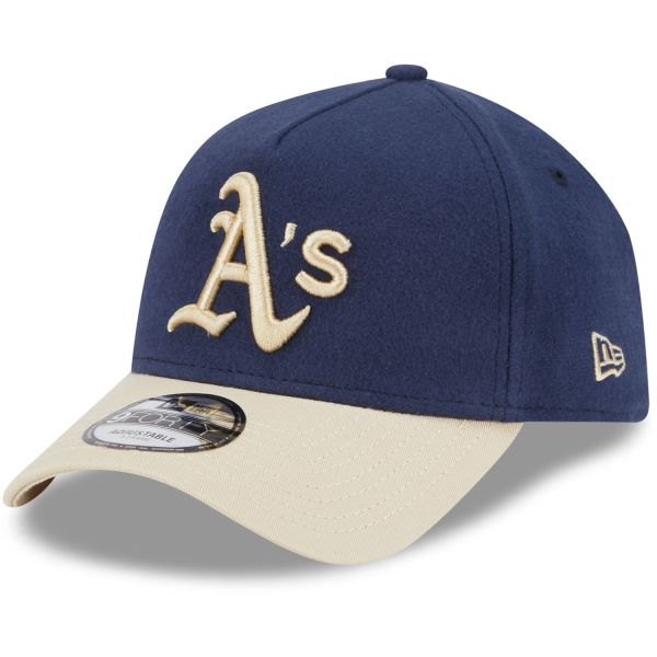 New Era A-Frame 9Forty Cap MOLESKIN Oakland Athletics navy